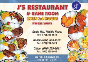 JS Restaurant Menu Web